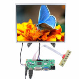 H-D DVI VGA LCD Controller Board 12.1" G121X1-L04 1024X768 LCD Screen
