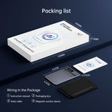 OEM ODM Support 118 Language 64GB Memory Transcribe Smart Magnet Dictaphone Audio Recorder AI Voice Recorder for Lecture Meeting