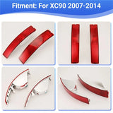 2Pcs Rear 31213647 31111185 Bumper Light Tail Reflector Fog Lamp For Volvo XC90 2007-2014