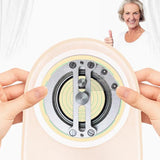 Adjustable cutting tool (19-38 mm) for ostomy bags - stoma base hole cutter