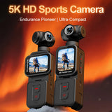 Action Cameras Anti-shake Sports Cam Face Detect Auto Rotative Pocket Camcorder Digital Vlog Camera Video Recorder