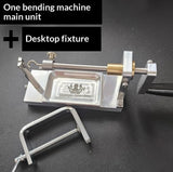 Wire Bending Machine Wire Bending Steel&Coiling Tool – Slow Pitch Jig Fly Tying Bait Making and Reel Winding All-in-One Kit
