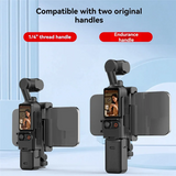 Expansion Bracket Adapter For DJI Osmo Pocket 3 Camera Phone Protector Frame Teleprompter Photography Tripod Holder