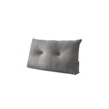 2025 New Oversized Reading Pillow With Storage Pocket Ventilated Ribbed Bed Backrest Pillow For Adults Rest