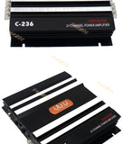 Car Amplifier 2-channel C-236 High-power 3800W Push Type Subwoofer