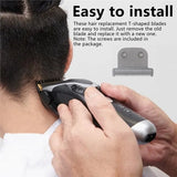 T-Blade For Wahl Trimmers 9864/9864SS/9686/9818A/9854L/9876L/9854 /WSS3L/SS2L Detachable Replacement Blades
