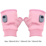 Rechargeable Electric Heated Gloves 360 Degree Heating Thermal Heated Gloves Windproof Touchscreen for Outdoor Hiking Cycling