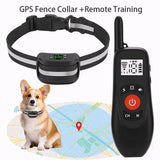 2026 New GPS Pet Electronic Fence And Remote Dog Trainer Two-in-One Model for Animal Care And Training