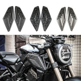 Carbon Fiber Motorcycle Frame Side Panel Guard Cover Shell Intake Pipe Protector for Honda CB650R 2019 2020 2021