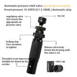 Off-Road Special Quick Deflation Valve Car Tire Automatic Pressure Relief Deflation Valve Automatic Stop Tire Decompression Tool
