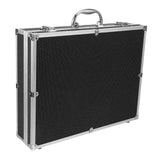 Microphone Carrying Studio with Sponge Vocal Microphones Hard Case Instrument Box for 4 Mics Storage Broadcast Equipment Mixer