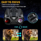 YS012 4K UHD 58MP Digital Binocular Telescope Camera Professional Infrared Night Vision Binoculars for Hunting Camping