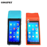 3G NFC Portable Printer Android Handheld POS Terminal QR Code Scanner PDA Device for Logistics and Retail Store