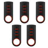 Universal 433Mhz Garage Door Remote Control Clone Electric Door Remote Control Big Ring Smart Key 4-Button Clone Remote Con