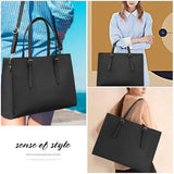 Stylish Large Capacity Laptop Tote Bag Professional Waterproof Large Capacity Bag Women Shoulder Bag Business Travel