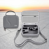 For DJI Osmo Mobile 7/7 Pro Carrying Case Travel Case with Secure Compartments Shockproof Splashproof Handheld Gimbal Accessory