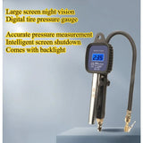 Tire Pressure Gauge Tire Inflation Gauge High-precision Electronic Digital Display Tire Pressure Gun Inflation Gauge