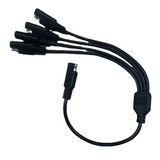 SAE Automotive Connectors Cable Splitter Adapter 1 To 4 Extension Wire Power Cable