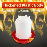 New Poultry Water Heater Electric Heated Waterer Constant Heat Winter Watering Bowl