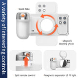 New mobile phone photo-assisted fill light magnetic magsafe Bluetooth photo photography video stabilization handle