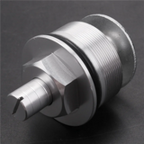 41MM Motorcycle Front Shock Absorber Screw Fork Cover Cap Preload Adjusters Bolts for Honda CB400(Silver)