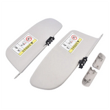Sun Visor Sunshade Kit For Citroen C3 II 2009 - 2016 Without Lights 1613251480 ABS Replacement Sunshade Shade Board