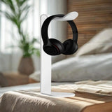1Pc Earphone Hanger Acrylic Headphone Display Stand Sturdy Nonslip Base Headset Holder Support Rack for Gaming Home Desk Stand