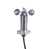 High-precision 3-cup stainless steel anemometer for outdoor weather and tower crane monitoring