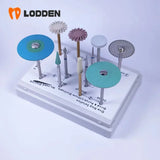 Premium Lithium Disilicate Polishing and Grinding Kit 3L04.2 Mounted Diamond Disc Stones Silicone Polishiers Popular Lab Tools