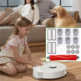 2 Set For Roborock Q Revo S/Q Revo Maxv/Q Revo Pro Robot Vacuum Cleaner Main Side Brush Hepa Filters Mop Cloth Dust Bags
