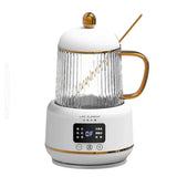 400ml Electric Kettle Tea Pot Health Preserving Pot Mini Boiled Water Pot Kettle Glass Stew Cup Multifunctional Teapot Office