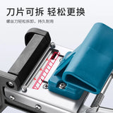 Woodworking Edge Trimmer Manual Edge Banding Scraper Curved Straight Cutter Pneumatic End Cutting Tool for Furniture Edge Repair