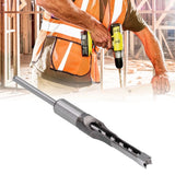 16mm Square Hole Drill Bit High Speed Steel Incisive WearResistant Durable Woodworking Mortiser Drill Bit Square Hole Tool