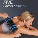Massage Roller Cordless Deep Tissue Muscle & Fascia Relaxation for Legs, Back & Abs, Pain Relief & Home Fitness Recovery Sport