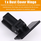 Dust Cover Hinge Compatible For AT LP120 LP60X LP140 LP5 LP3 LP70X STANTON STR8-80 STR8-60 LP Vinyl Record Players Accessor