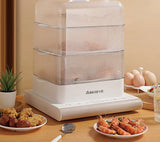 Large Capacity Intelligent Three-Layer Electric Steamer for Household Use Features Intelligent Reservation Prevent Dry Burning