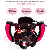 Handheld Fitness Inner Roller 360 Vibrating Massager Cellulite Reduce Muscle Relax Butt Lift Body Shapping Slimming Machine