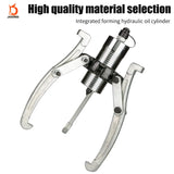 JH-50TF 50 Ton Triple Jaw Hydraulic Bearing Puller Tool Factory Direct Manual Gear Split Gear Hand Pump Repair Tool