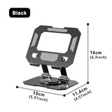 360° Rotatable Tablet Stand Adjustable Liftable Phone Desk Bracket Foldable for 4.7-12 Inch for Ipad Pro/Air/Min Laptop Tablet