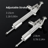 DIY Mini Linear Motion Reciprocating Cycle Linear Motor Quick Connector 3XLR Adapter Telescopic Actuator DC Motor 3-15CM Stroke