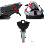 Motorcycle Rear Passenger Seat Key Lock Core Rear Cover Lock Hump Lock for BMW G310R G310GS F650 R850RT R850R S1000R