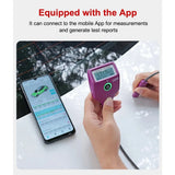 LS238 Digital Paint Thickness Gauge 0.0-3500μm Fe/Al Car Paint Coating Thickness Tester Small Probe High Precision