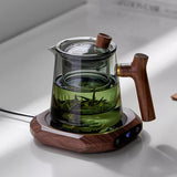 30W Coffee Mug Warmer Cup Heater Electric Heating Pad 3 Gear Temperature Tea Maker Warmer Coaster For Milk Tea Coffee Water 220V