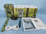 2K Support Solar Powered Lithium Battery Outdoor 4G Hunting Camera Infrared Night Vision Wireless Game Hunting Trail Camera
