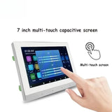 N7 7 Inch 8x30w Home Android 11 32GB Background Sound Speaker System 2 Zone BT Wifi Wall Mounted Amplifier Smart Music Player
