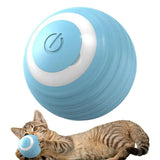 Self Rolling Ball For Cats 360 Self-Rotating Electric Ball With LED Light Pet Accessories For Exercise And Training Of Cats