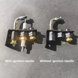 Stove Accessories Liquefied Gas Ignition Head Long Open Flame Black Ignition Bracket Accessories