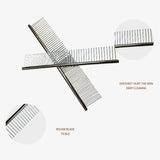 20pcs Dog Cat Combs with Rounded Teeth Pet Grooming Tool for Removing Tangles and Knots
