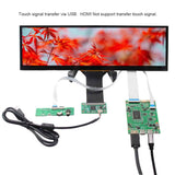 USB TYPE C Board 12.6" NV126B5M-N41 1920X515 IPS Touch Screen