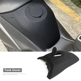 Rubber Fuel Tank Cap Protection Protector Pad Decoration Cover Oil Gas For T-MAX 560 TMAX560 TMAX 560 22-25